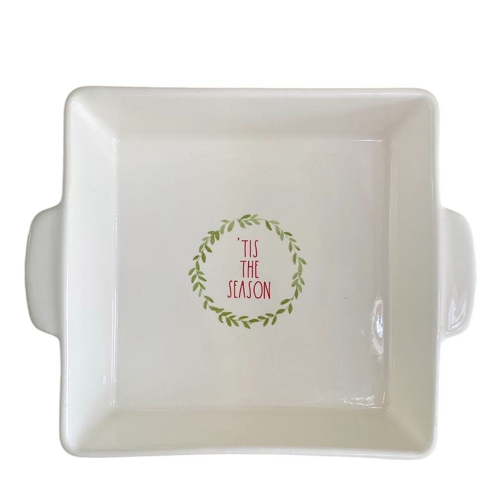 Rae Dunn 'Tis The Season Holiday Baking Dish
